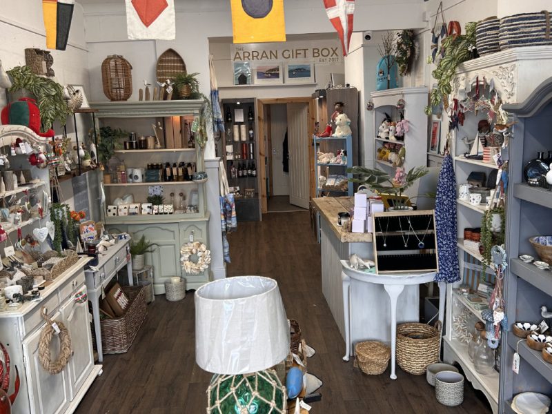 The Arran Gift Box & Driftwood by the Sea
