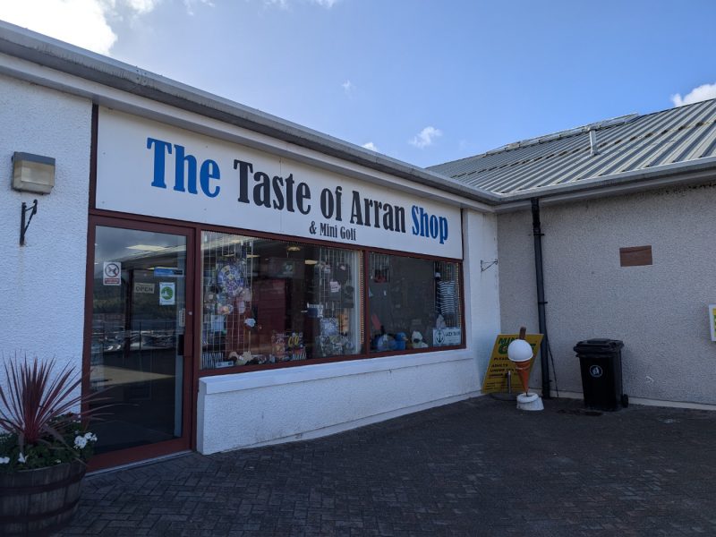 The Taste of Arran Shop & Mini Golf